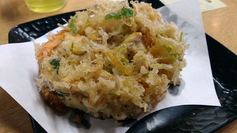 大洗しらすのかき揚げ