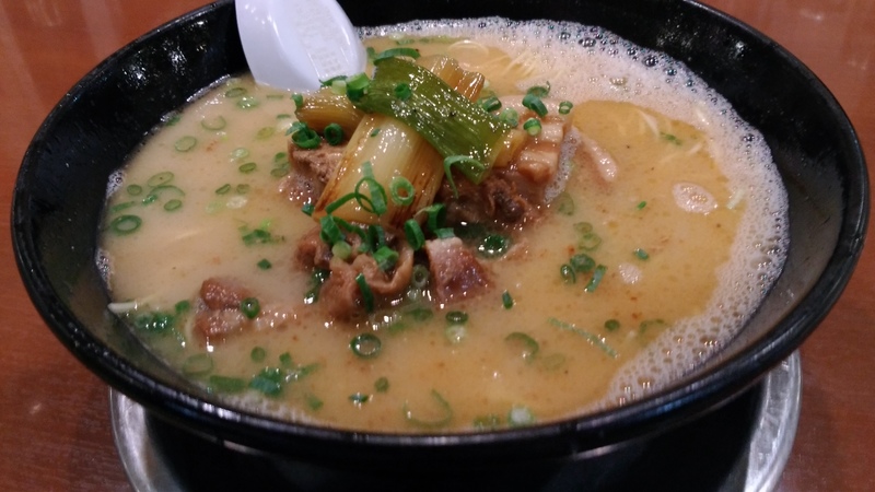 ぼっちで牛肉ラーメン